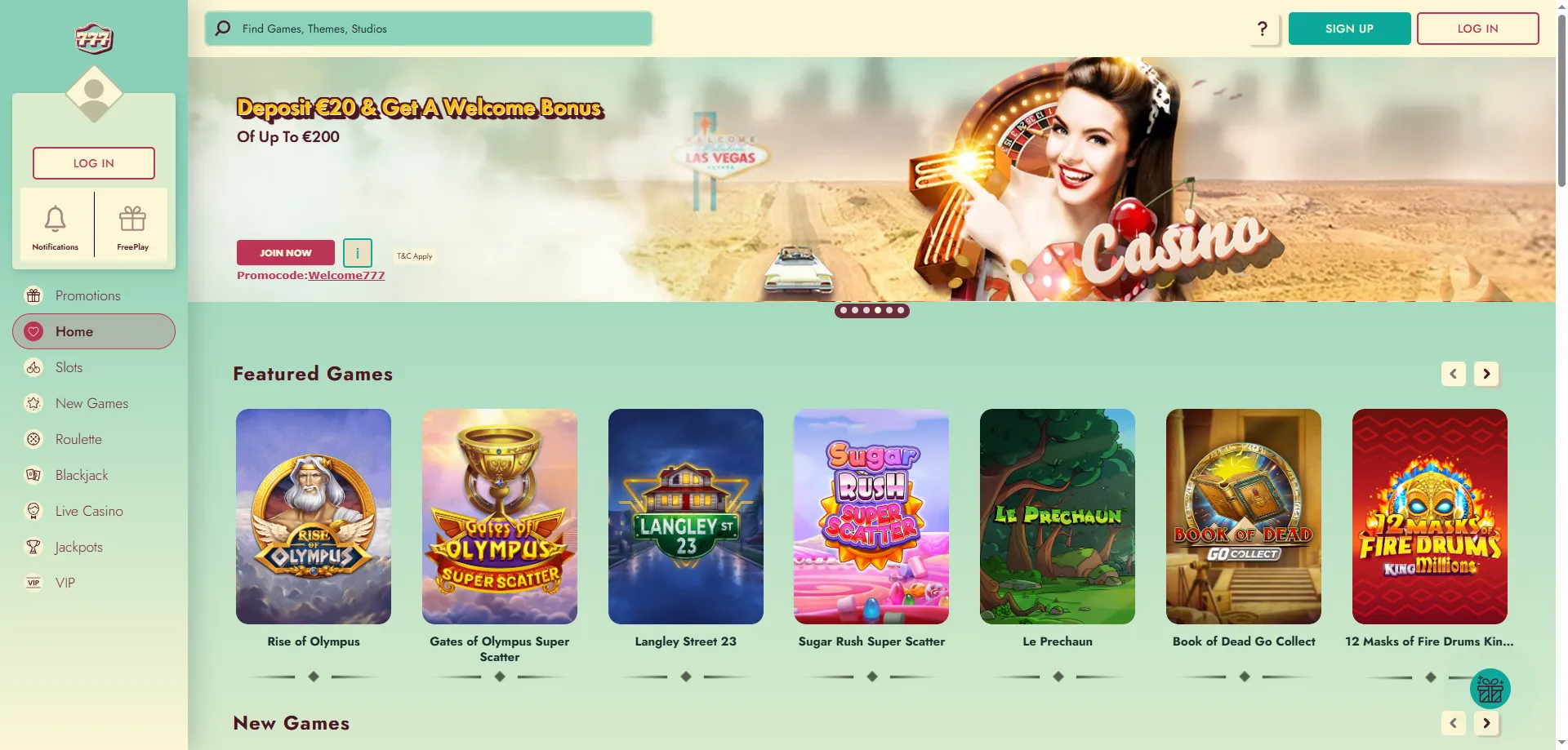 777 Casino official site overview — retro glamour online casino 2026