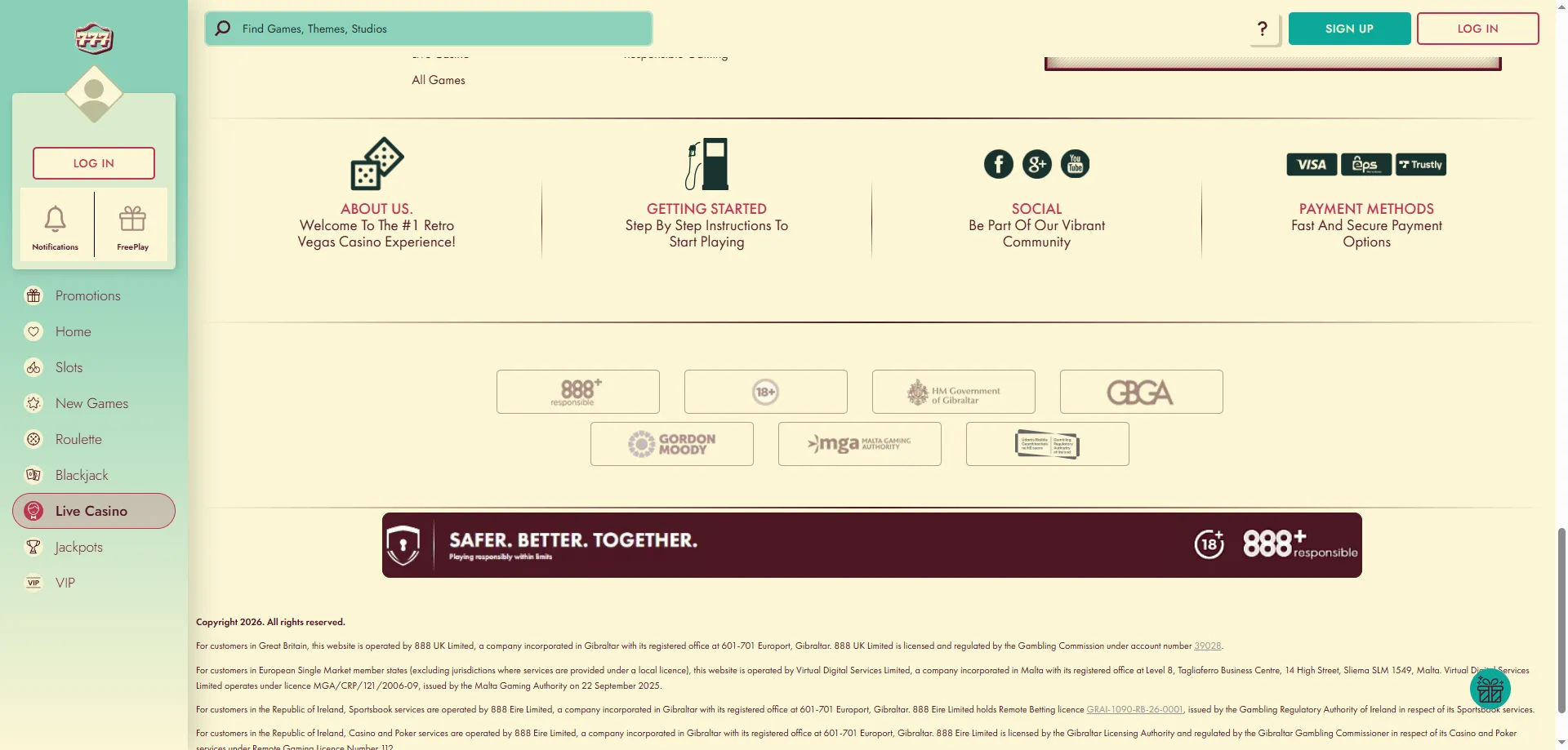 777 Casino payment methods — deposit and withdrawal options